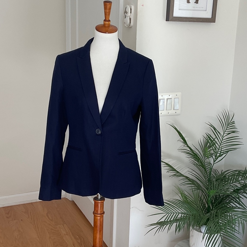 H&M Navy Women's Suit Jacket